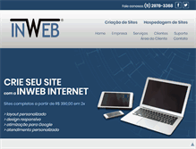 Tablet Screenshot of inweb.com.br